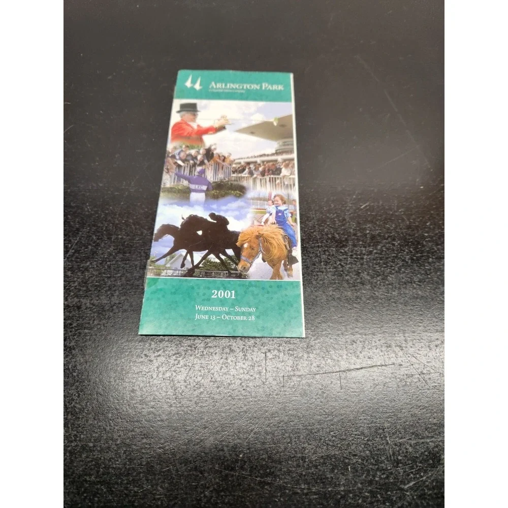 2001‎ Arlington Park Brochure - Closed Horse Race Facility